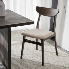 Scaune de dining maro 2 buc. Rodham - Rowico