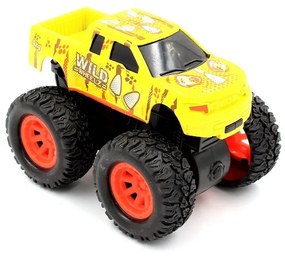 Masinuta Wild Wheelz - Dino 4 modele - Galben