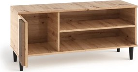 Comodă TV LIVIA 08 – 120x40x54 cm – Stejar Artisan