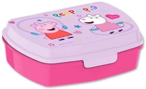 Purcelușa Peppa cutie sandwich haioasă din plastic