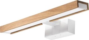 Brilagi - Lampă LED pentru oglindă de baie 3 în 1 WOODY MIRROR LED/8W/230V IP44 alb/stejar