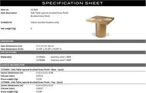 Masuta laterala design LUX Laporte