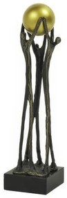 Statueta bronz "Colaborare"