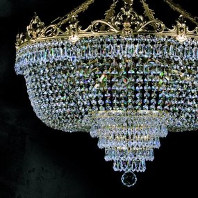 Lustra XL design LUX Cristal Bohemia Exclusive CORINA III. CE