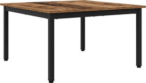 vidaXL Masă de cafea Lemn vechi 80 x 80 x 45 cm Lemn compozit