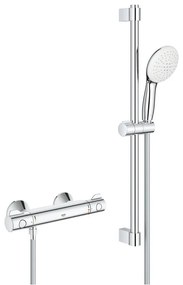 Baterie dus termostatata Grohe Grohtherm 800 crom lucios cu set de dus