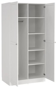 Șifonier alb 99x200x62 cm Billund – Tvilum