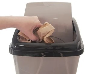 Coș de gunoi Orion Vittario, 16 L  maro