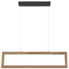 Lustra LED suspendata design indistrial Mandera negru