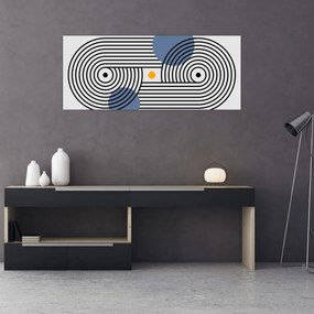 Tablou - Abstracție minimalistă N⁰3 (120x50 cm)