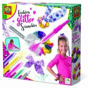Set creativ - Elastice de par cu sclipici