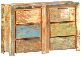 3056730 vidaXL Dulap cu sertare, 118 x 33 x 75 cm, lemn masiv reciclat
