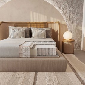 Saltea Eko Pocket 180×200 cm, fermitate medie, 24 cm înălțime