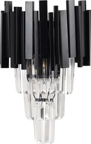 Brilagi - Aplica de perete VERVE 2xE14/40W/230V neagră