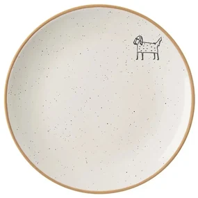 Farfurie de desert din ceramică Orion Fermă Câine, diam. 19,5 cm