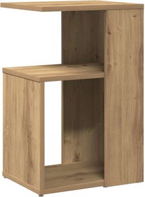 vidaXL Masă laterală, stejar artizanal, 36x30x56 cm, lemn prelucrat