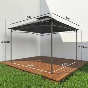 Outsunny Pavilioane robuste, corturi pentru jacuzzi, acoperișuri permanente, foișor | Aosom Romania