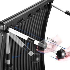 Deuba Panou solar pentru incalzirea apei 110x69x14cm - antracit