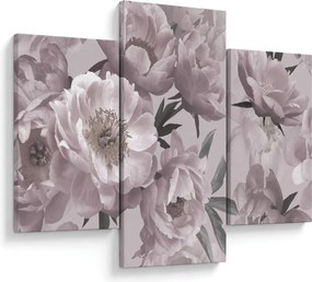 Tablou - Vintage bujorii (90x60 cm)