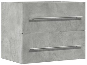 856224 vidaXL Dulap de chiuvetă, gri beton, 60x38,5x48 cm, PAL