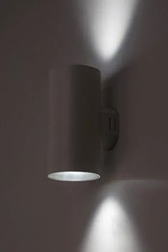 Aplica LED iluminat exterior ambiental, Protectie IP65 Urfa II alba