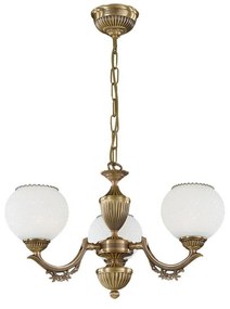 Candelabru din alama cu 3 brate design italian 8650