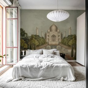 Fototapet, Palace Garden, Green, Rebel Walls