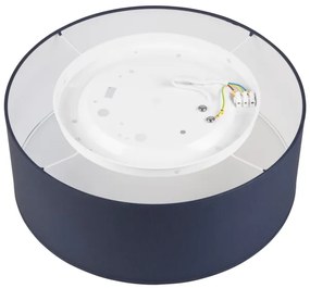 Plafonieră SIRJA PASTEL 1xE27/60W/230V d. 35 cm albastru închis