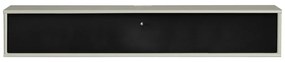 Comodă TV neagră/bej 133x22 cm Mistral – Hammel Furniture
