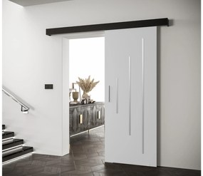 Uși culisante 70 cm Slavdro 3 (alb mat + negru mat). 1108766