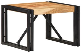 vidaXL Masuta de cafea 50x50x35 cm din lemn masiv de salcam