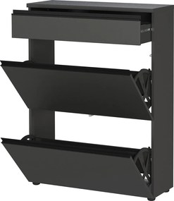 Pantofar gri antracit 80x107x29 cm Baldone – Germania