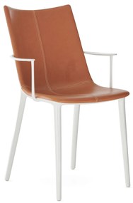 Scaun HHH piele, multiple variante - Kartell Culoare: Bílá / kůže