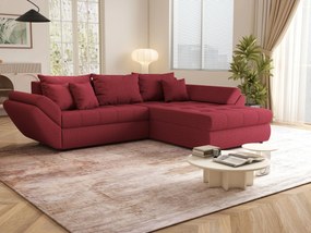 Colțar extensibil dumonde cu ladă de depozitare si sezut confortabil din spuma high-density, Loana Enjoy Winery II 270x185 cm