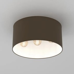 Plafonieră ARDEN 3xE27/15W/230V, Ø 40 cm, bej/maro