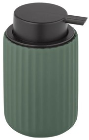 WENKO 24807100 - Dozator de săpun BELLUNO 8x13,5 cm verde/negru