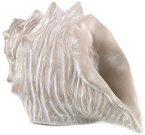 Figurina scoica gri elwin h18 cm