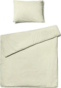 Lenjerie de pat din bumbac CALMORA crem verde Dimensiune lenjerie de pat: 2 buc 70 x 90 cm | 200 x 220 cm