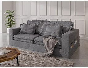 Canapea gri 236 cm Nora – Ropez