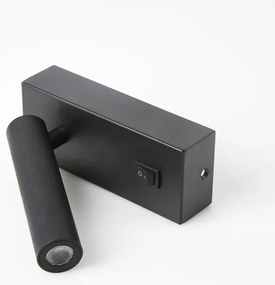 Spot LED de perete Brilagi MAYA LED/3W/230V 4000K negru