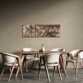 Tablou - Copaci (cu ceas) (90x30 cm)