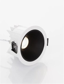 Spot LED incastrabil iluminat exterior IP67 BRADY 10W alb/negru