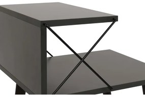 Noptieră CROSS 55x50 cm antracit