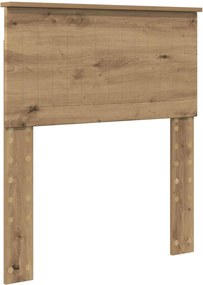 vidaXL Tăblie cap Stejar Artizanal 75 cm Lemn compozit