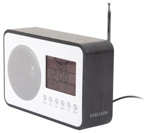 Radio cu ceas deșteptător digital FM Radio – Karlsson