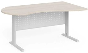 Birou de colt Manager 160 x 100 cm, dreapta, salcâm deschis