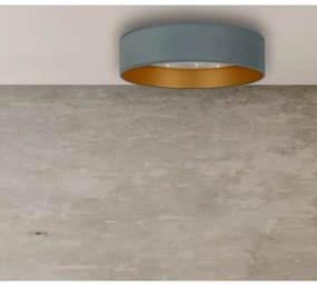 Plafonieră LED VELVET STAR LED/24W/230V d. 40 cm  verde-mentă/aurie Brilagi