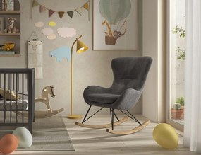 BALANSOAR ROCKY MAXI ANTRACIT BOUCLÉ