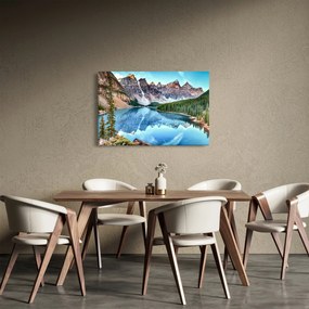 Tablou - Lacul Moraine (90x60 cm)