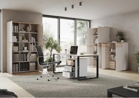 Birou cu aspect de lemn de stejar 80x160 cm Oviedo – Germania